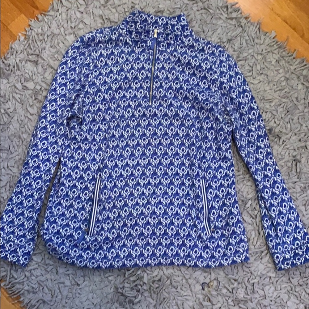 Vineyard Vines Patterned Quarter Zip